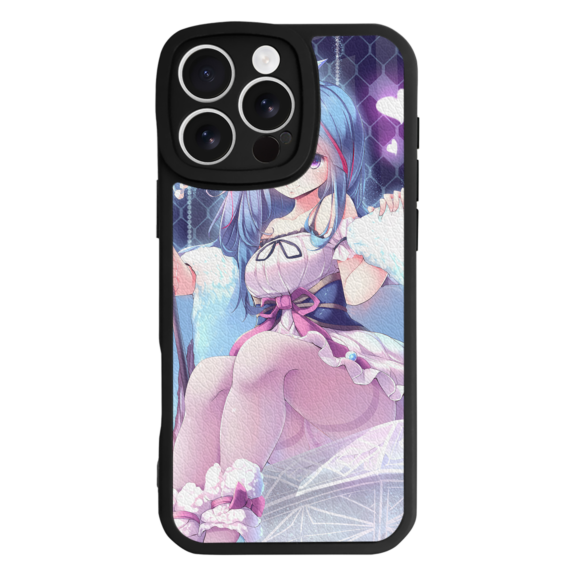 （画像用） 遊☆戯☆王 Yu-Gi-Oh! 【iPhone 16シリーズ対応】シリコンスマホケース（レザー調） 材質：シリコン